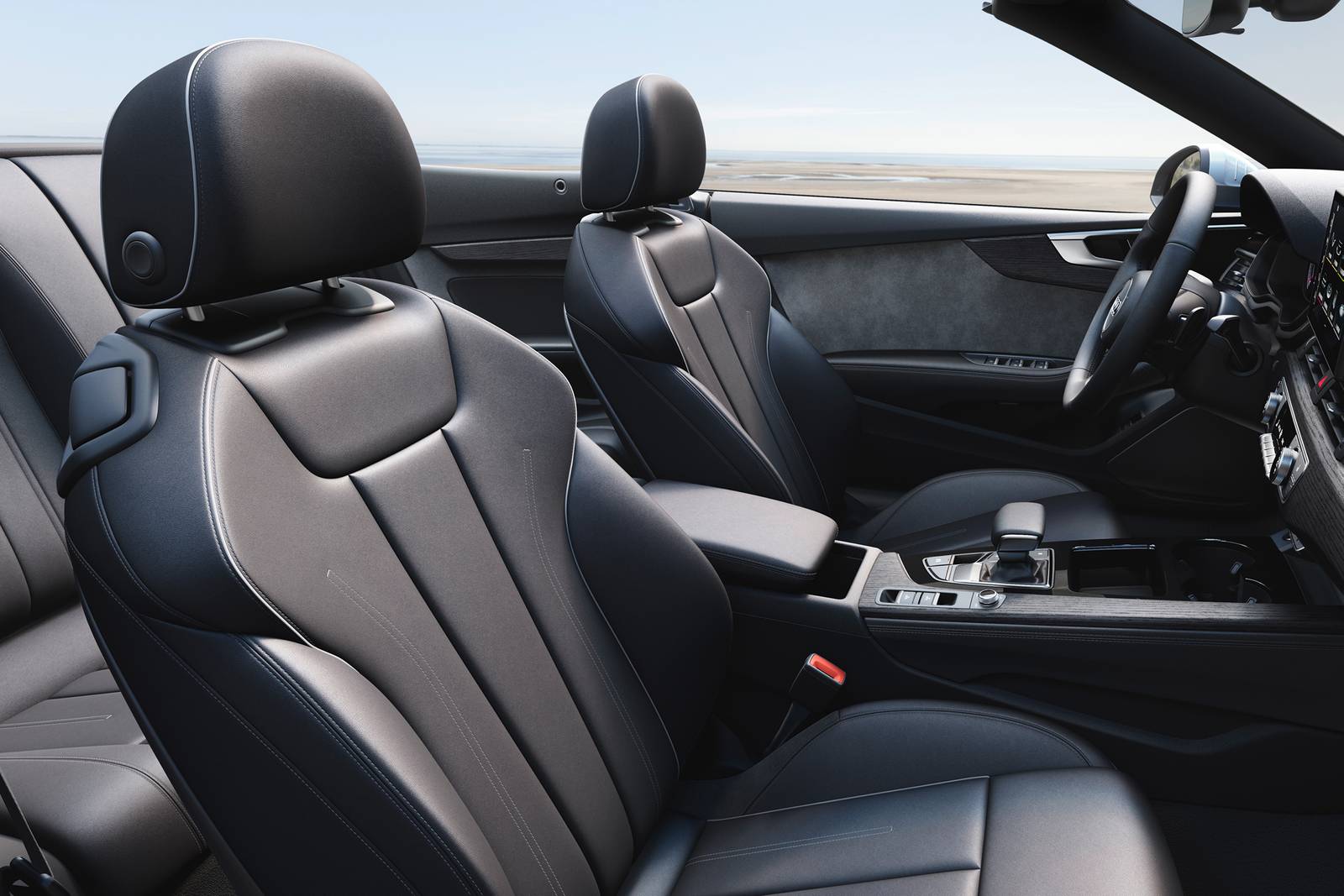 2021 Audi A5 interior DETAIL