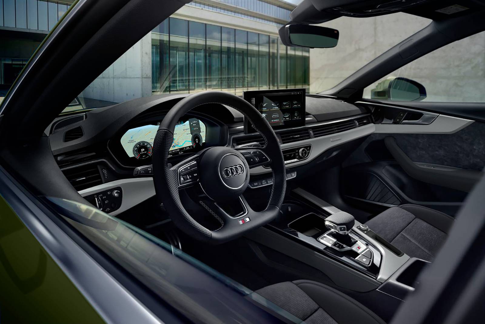 2022 Audi A5 interior SWD