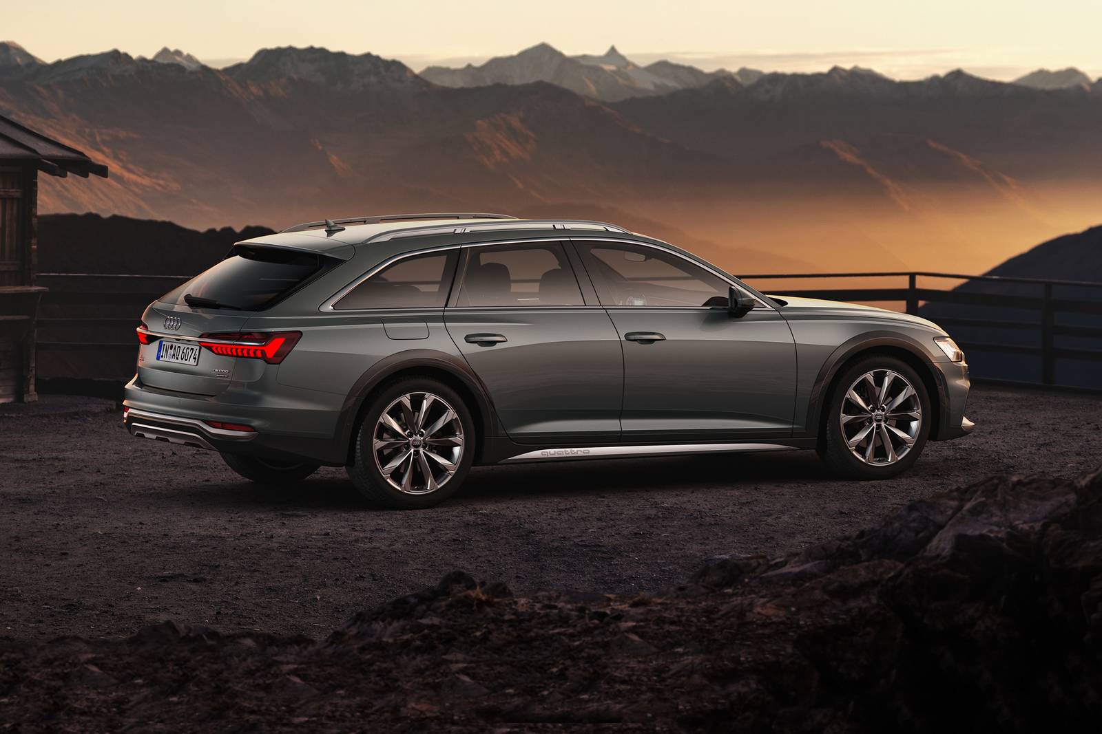 2020 Audi A6 allroad 3.0 TFSI Prestige quattro Wagon Exterior Shown