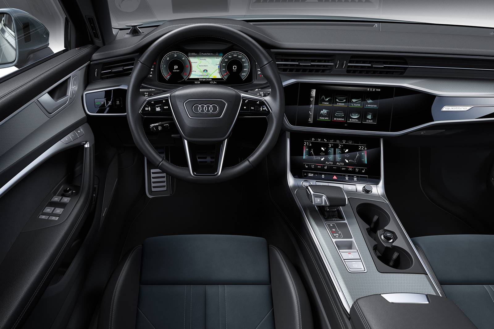 2020 Audi A6 allroad interior SWD