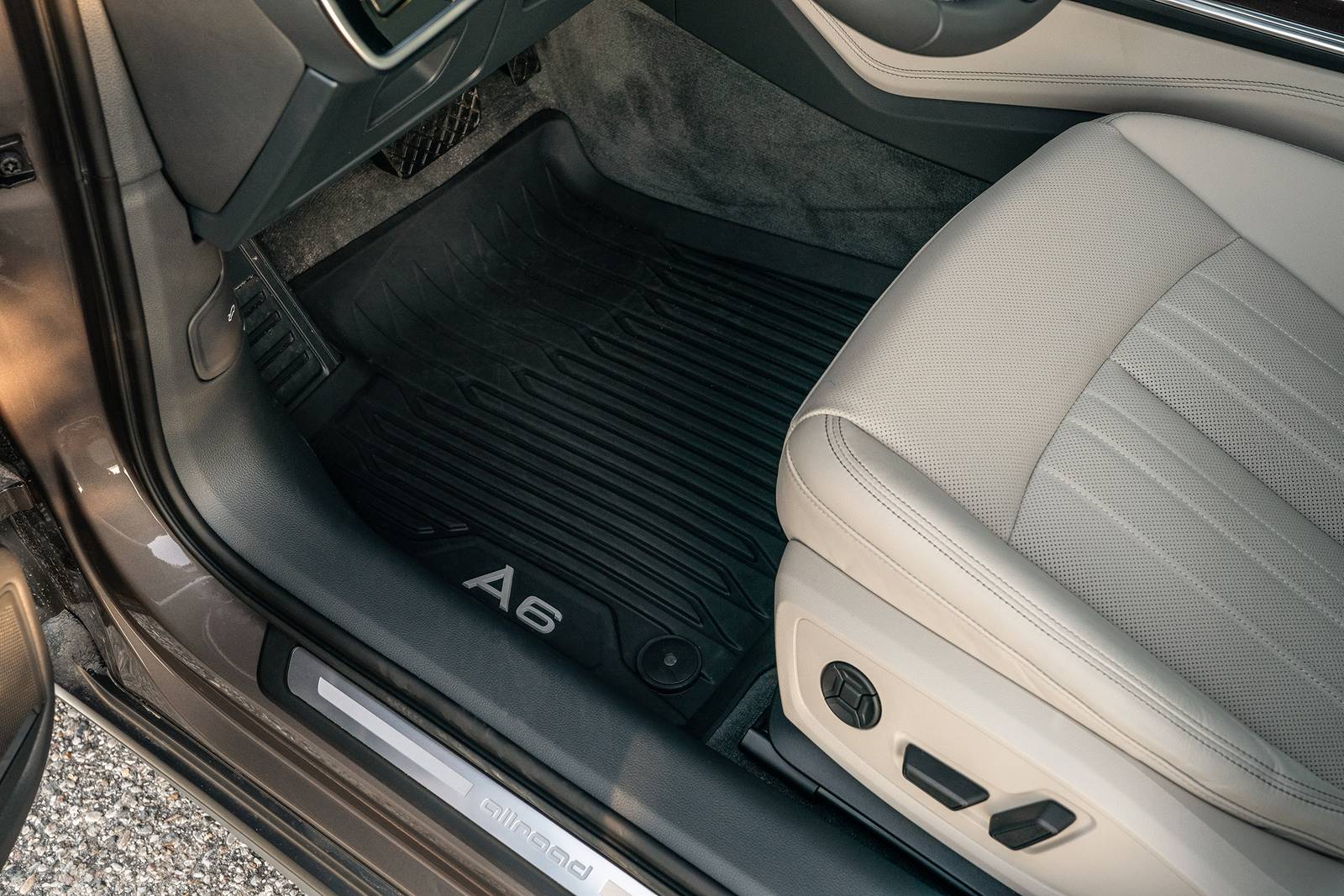 2021 Audi A6 Sedan front safety DETAIL