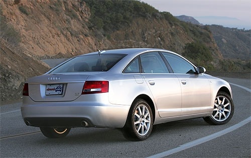 2005 Audi A6 front safety ACTION