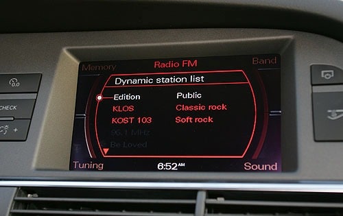 2005 Audi A6 interior DETAIL