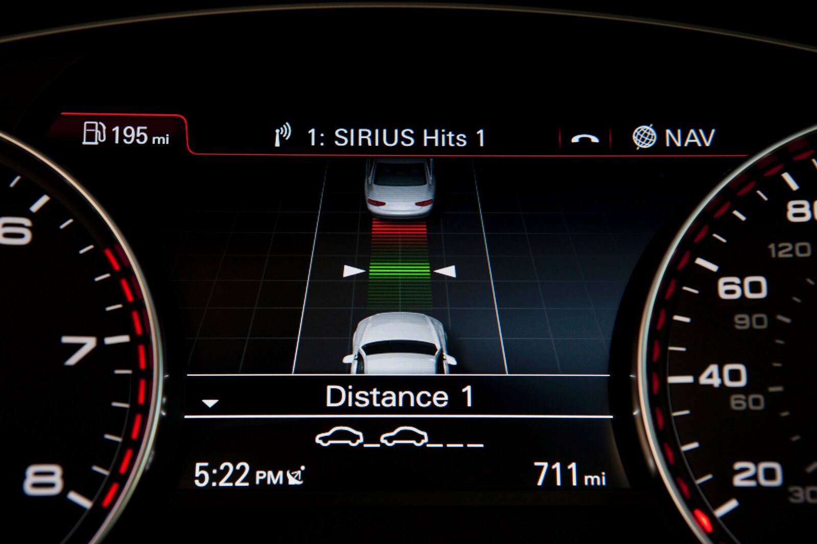 2015 Audi A7 front safety DETAIL
