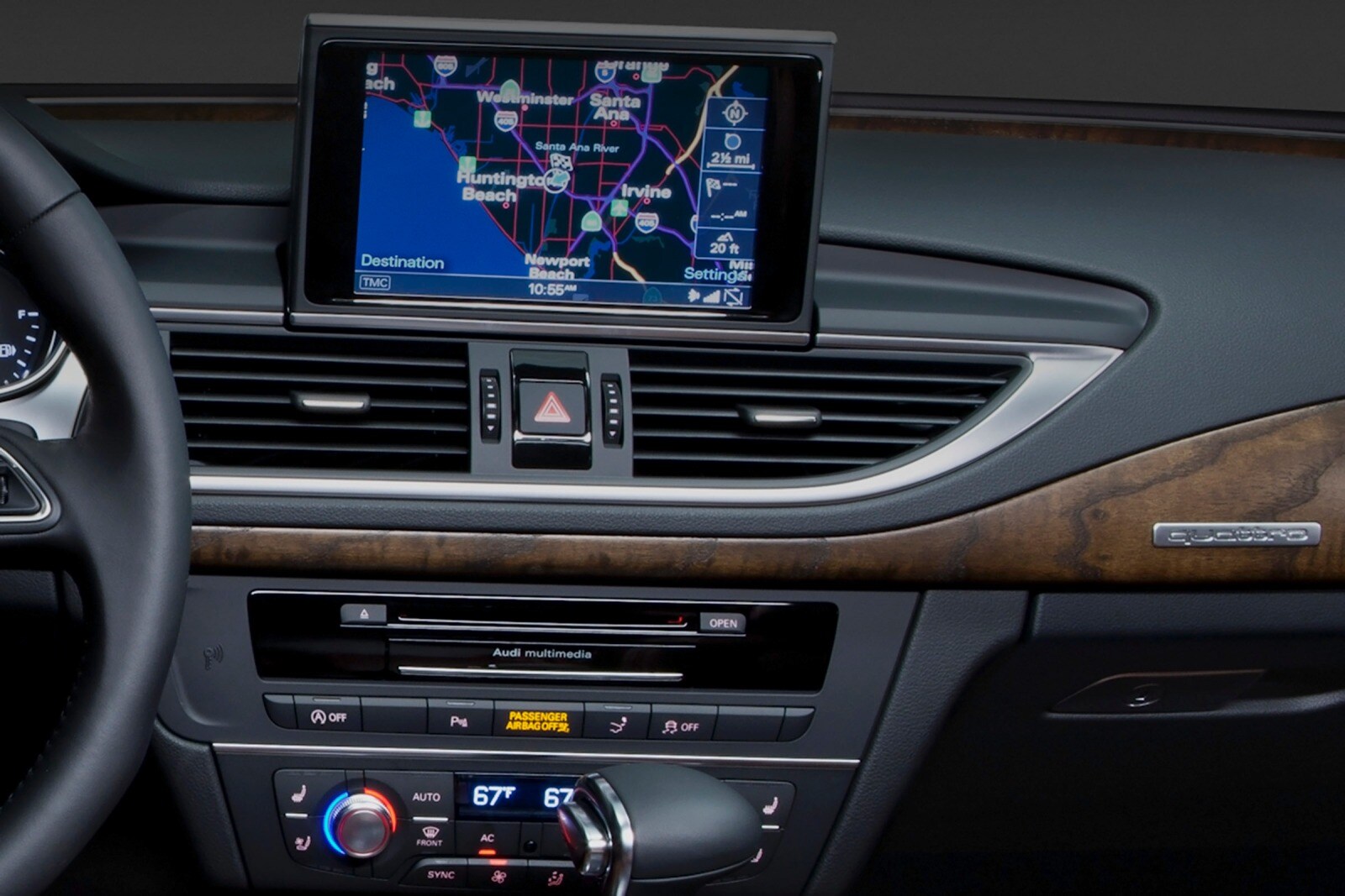 2015 Audi A7 interior NAVSYS