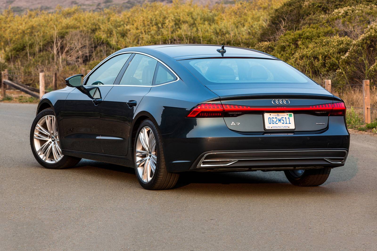 2020 Audi A7 Prestige 55 TFSI quattro Sedan Exterior Shown