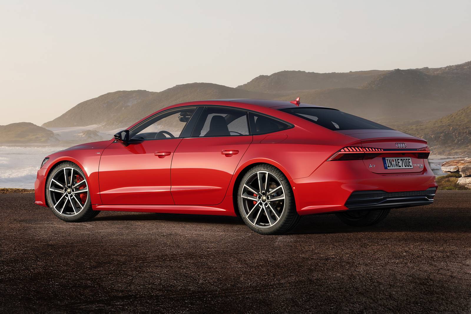 2021 Audi A7 Prestige 55 TFSI e quattro Sedan Exterior Shown