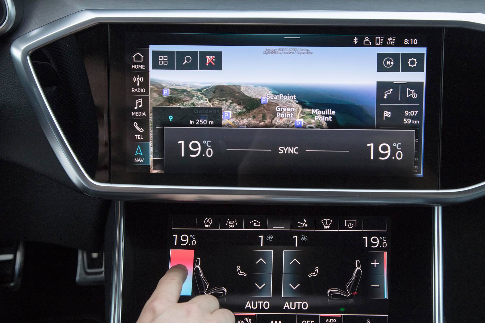 2021 Audi A7 interior CC