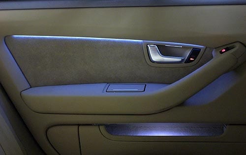 2005 Audi A8 interior DETAIL