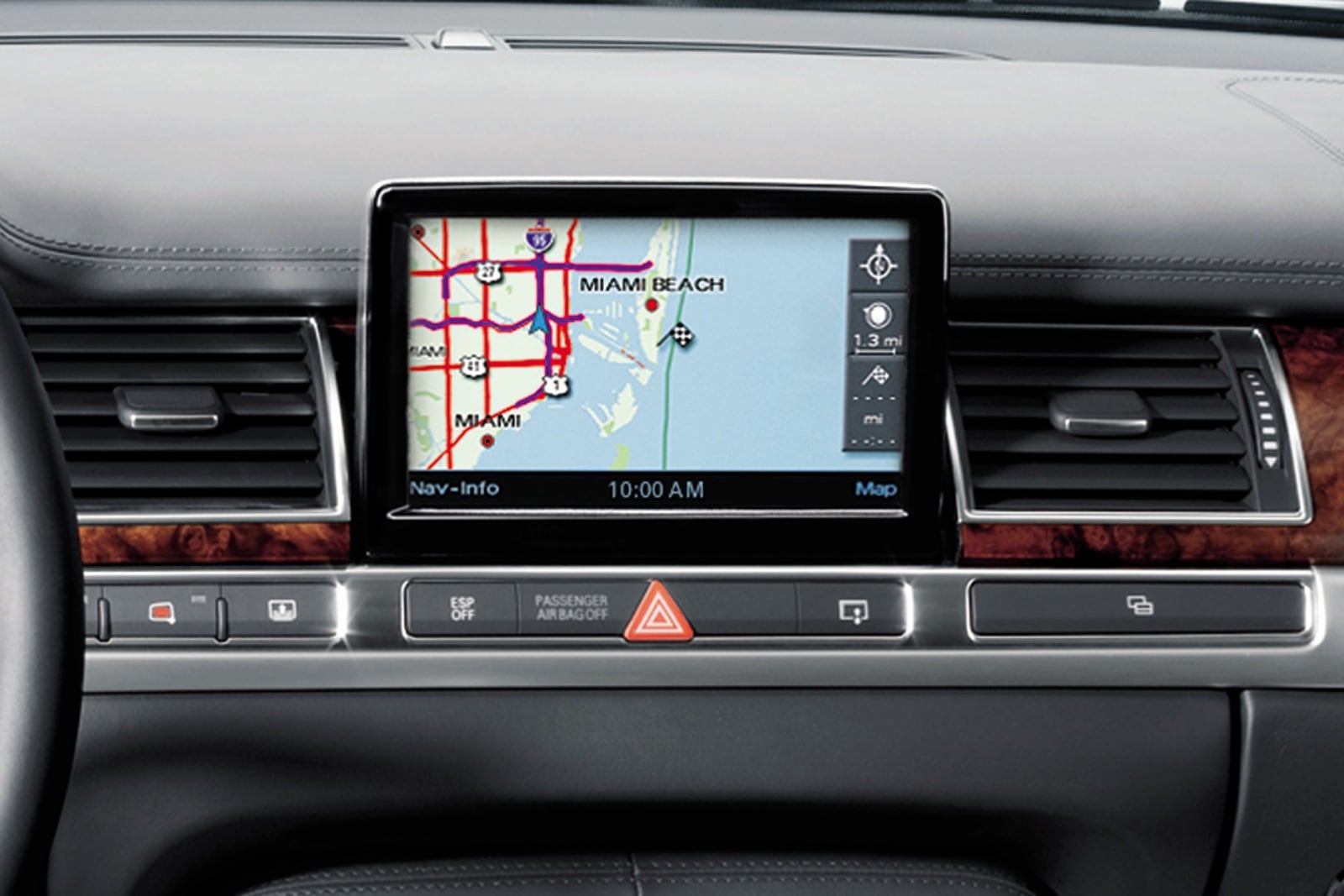 2008 Audi A8 interior NAVSYS