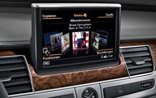 2011 Audi A8 interior CC