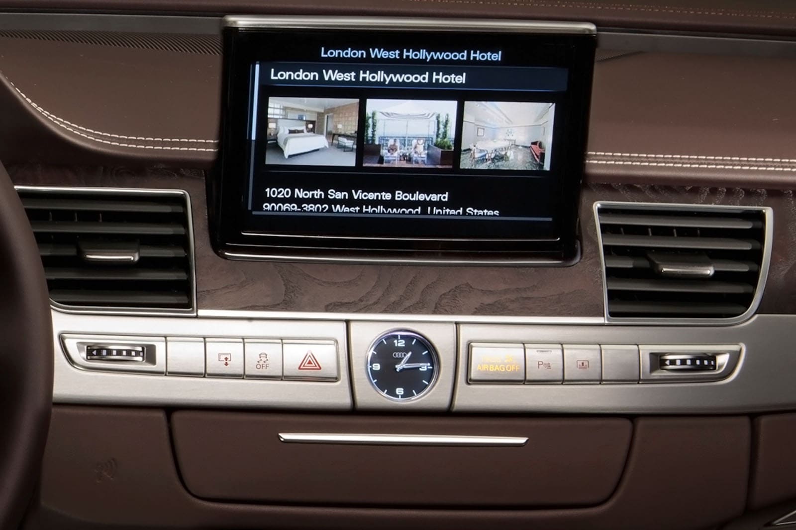 2013 Audi A8 interior CC