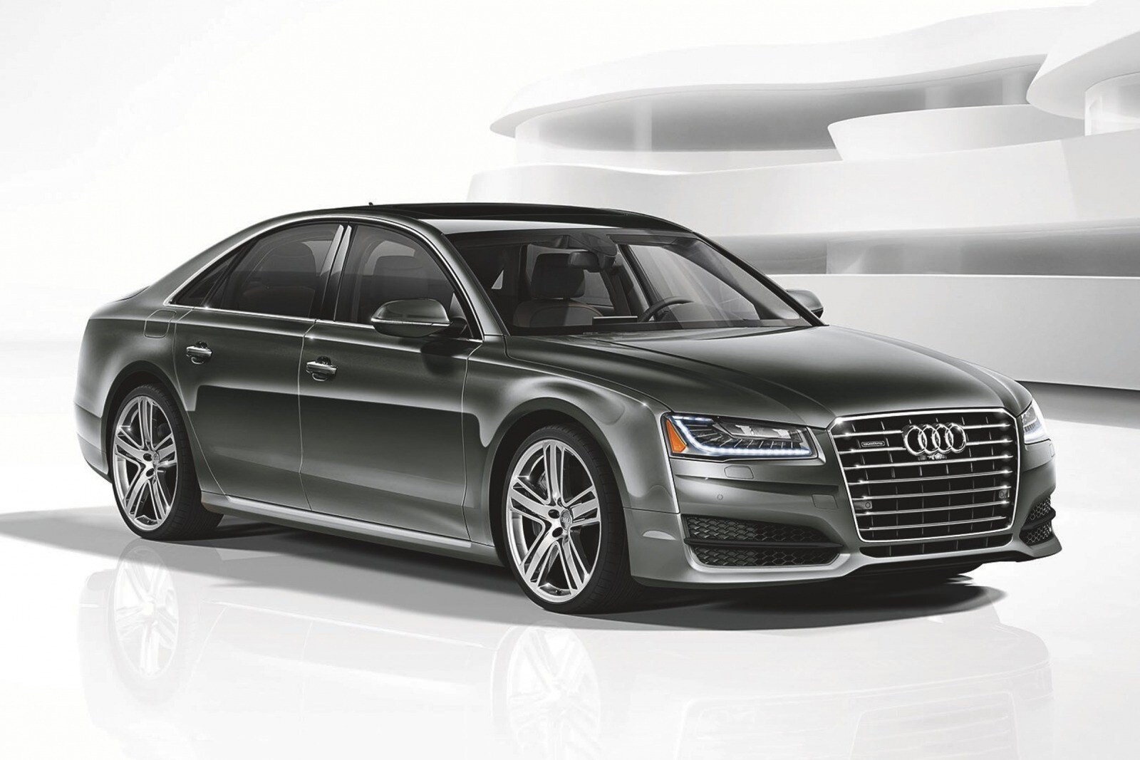 2017 Audi A8 L 4.0T Sport quattro Sedan Exterior Shown