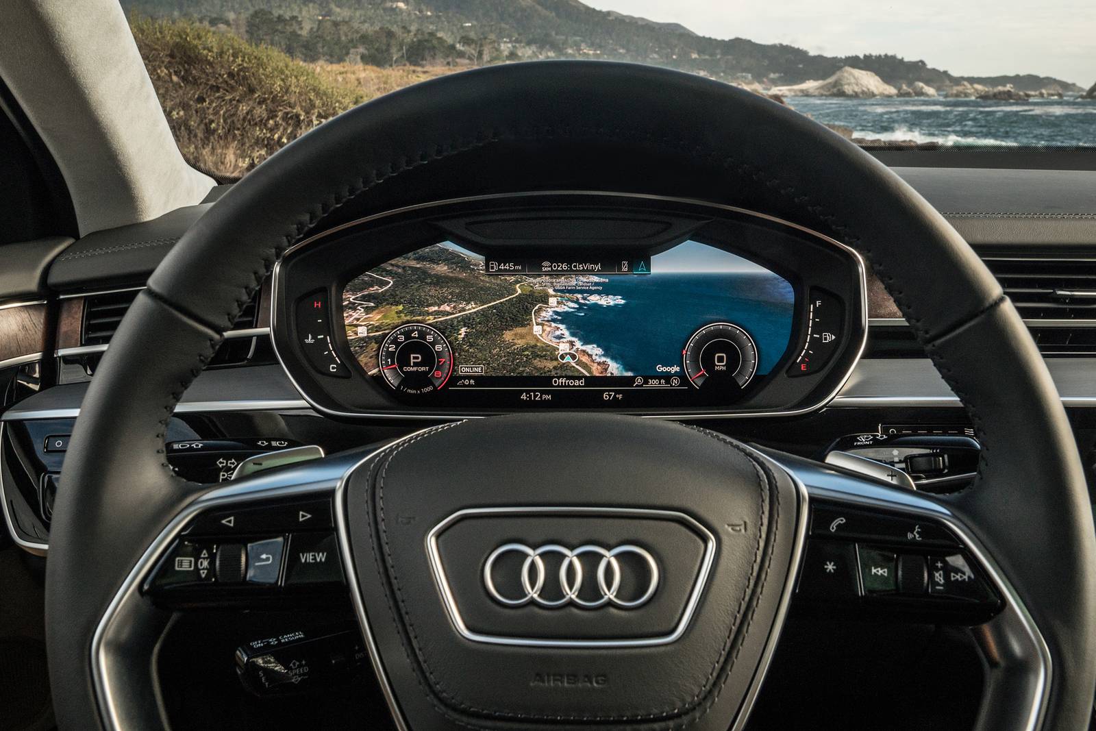 2019 Audi A8 interior NAVSYS