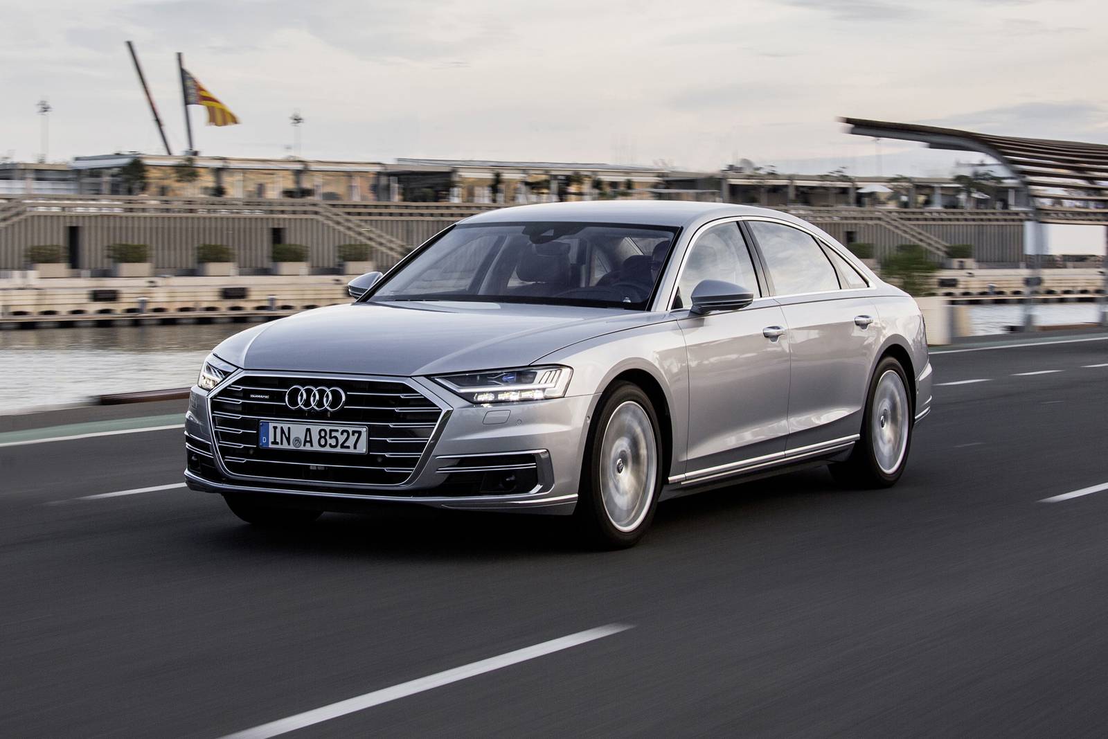 2020 Audi A8 L 55 TFSI quattro Sedan Exterior Shown