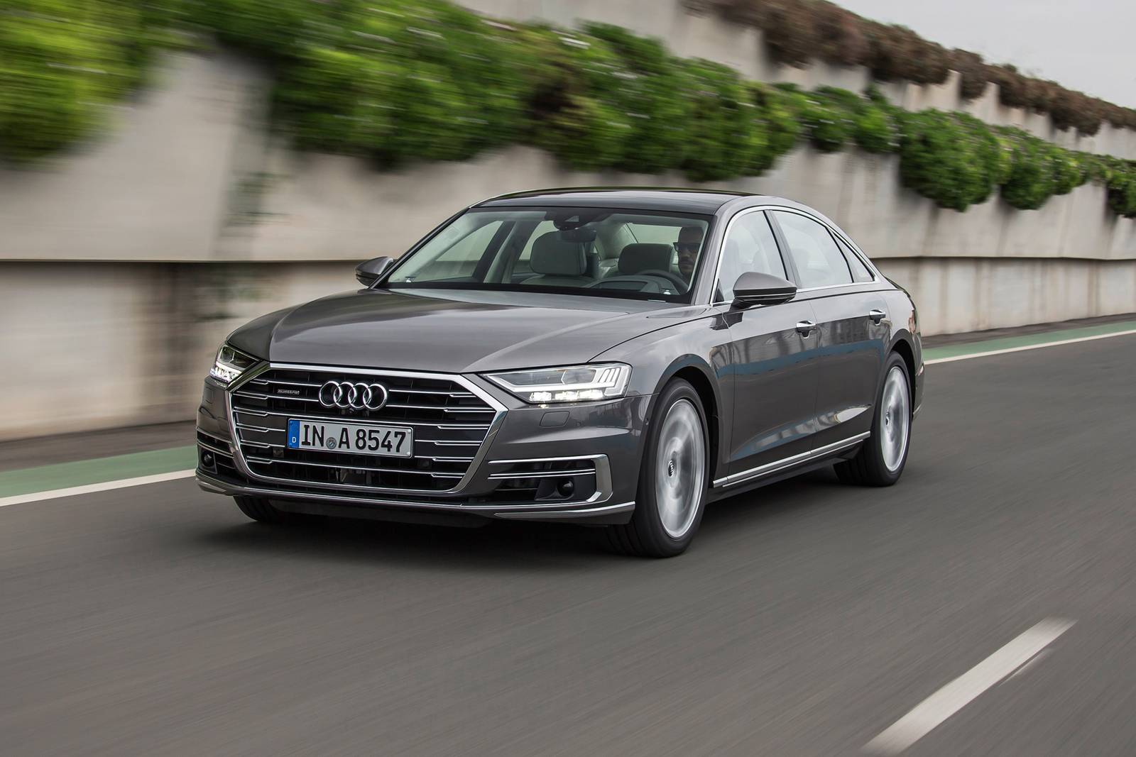 2021 Audi A8 L Sedan Exterior Shown