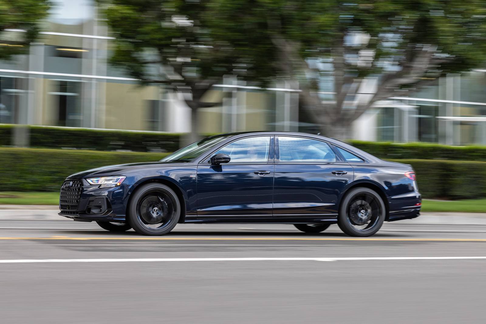 2022 Audi A8 L Sedan Profile