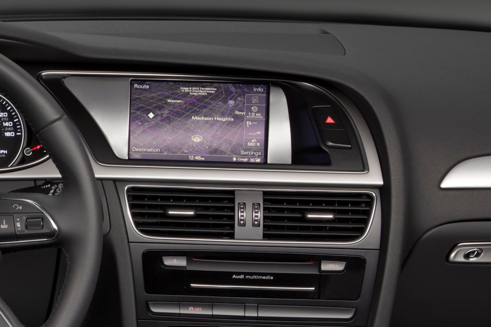 2015 Audi allroad interior NAVSYS