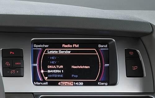 2009 Audi Q7 interior CC