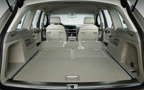 2010 Audi Q7 interior CARGO
