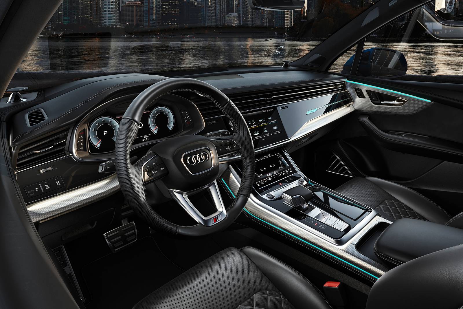 2025 Audi Q7 interior SWD