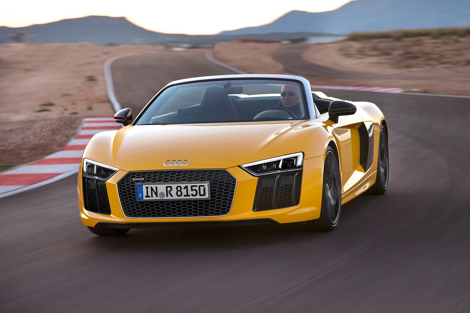 2018 Audi R8 V10 quattro Spyder Convertible Exterior Shown