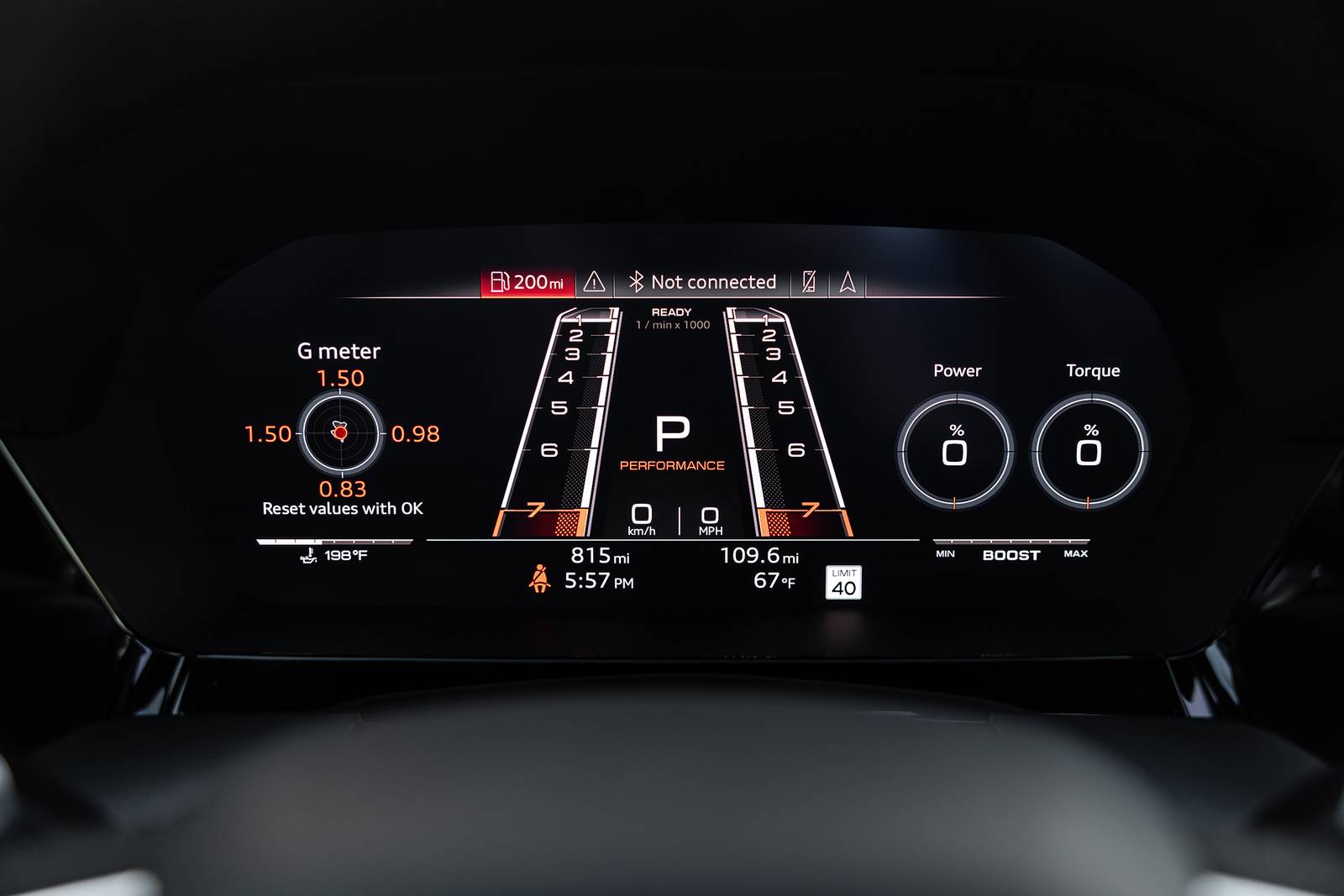 2022 Audi Rs interior G