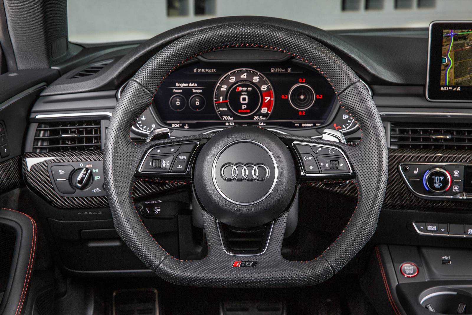 2018 Audi RS 5 interior SWD