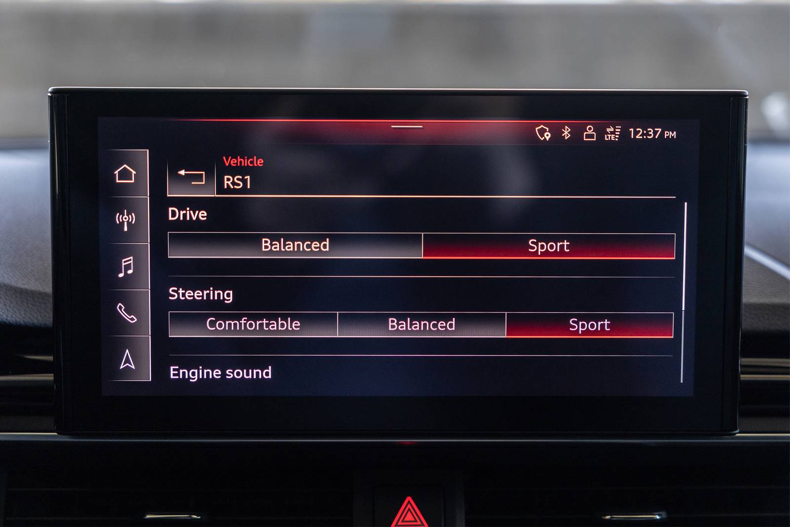 2023 Audi RS 5 interior CC