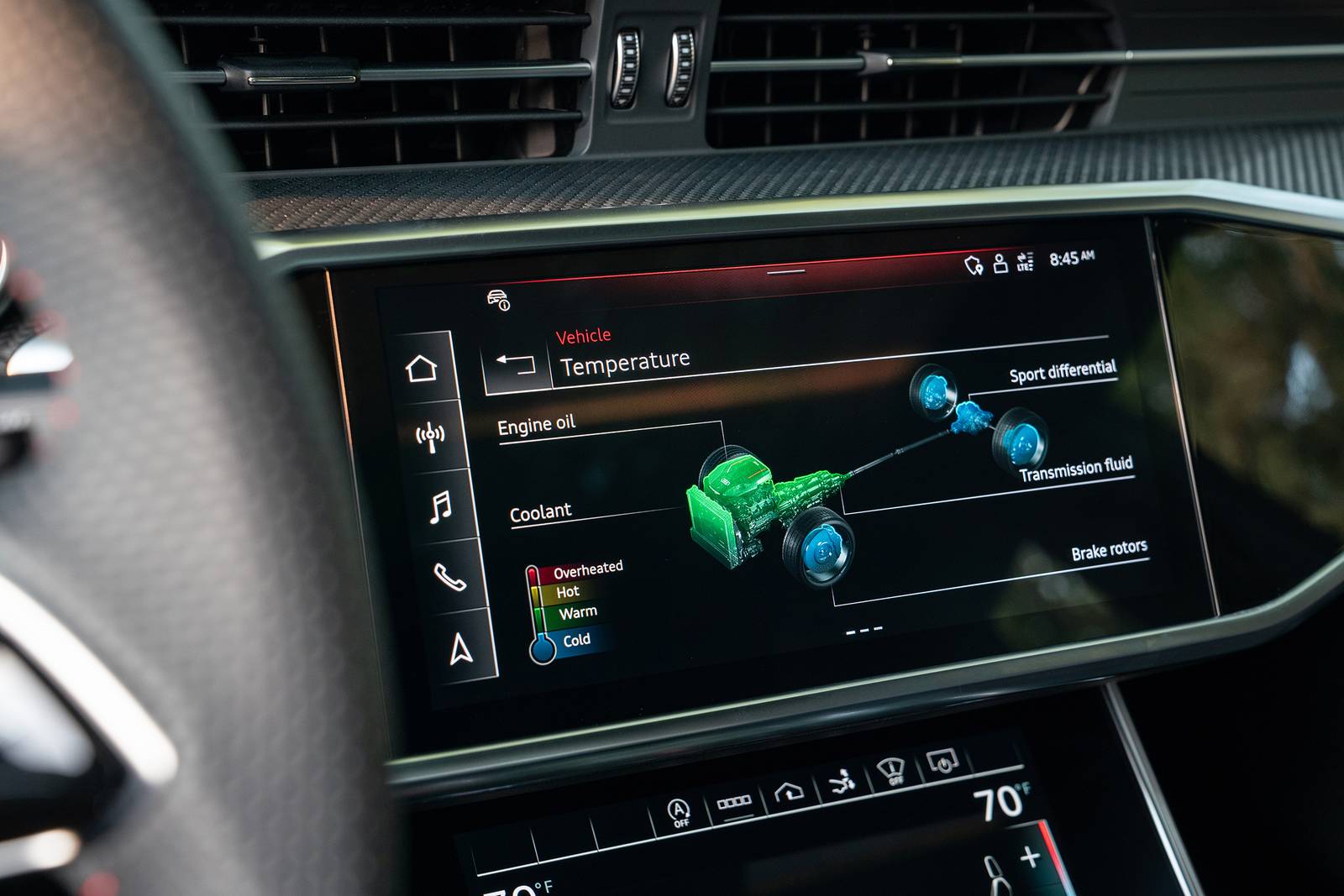 2021 Audi RS 7 interior CC