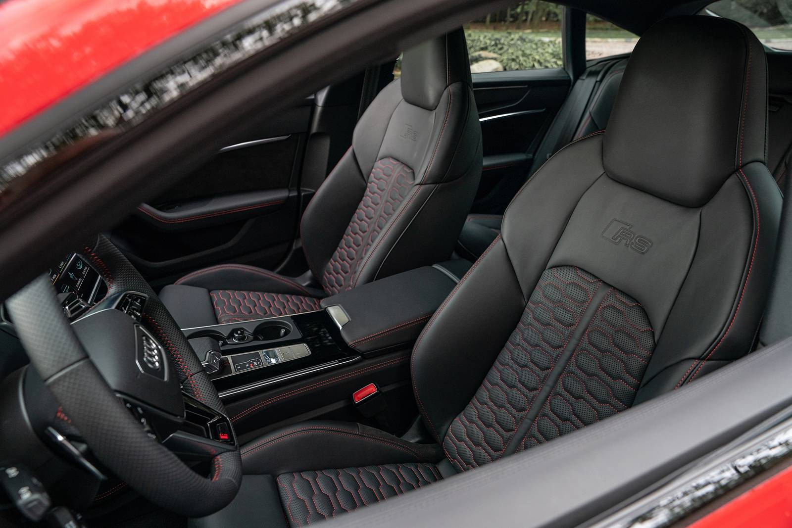 2021 Audi RS 7 interior DETAIL