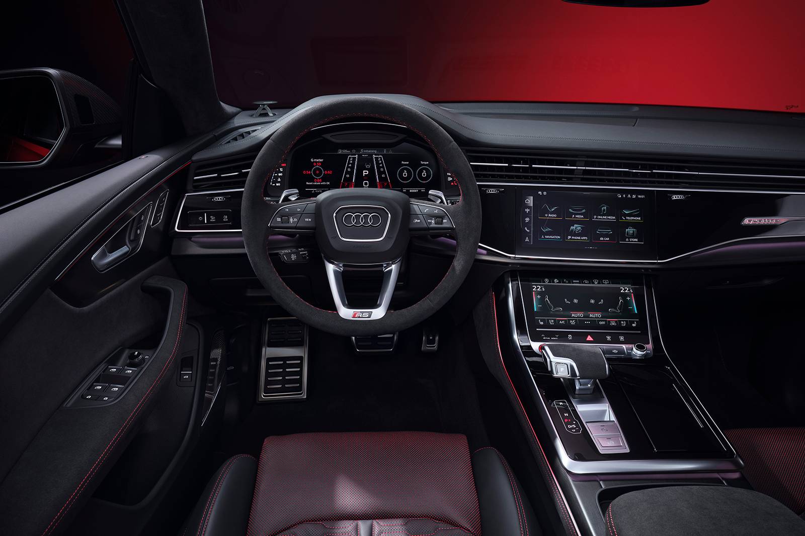 2025 Audi RS Q8 interior SWD