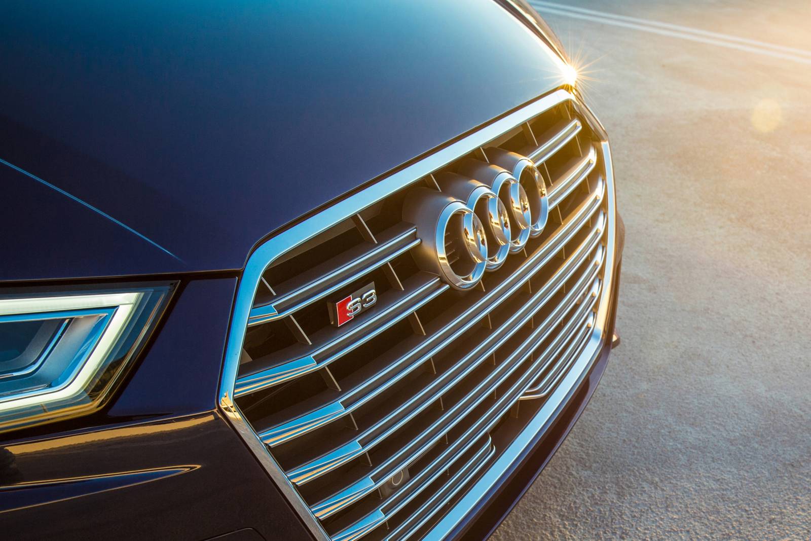 2018 Audi S3 Sedan front safety FBDG