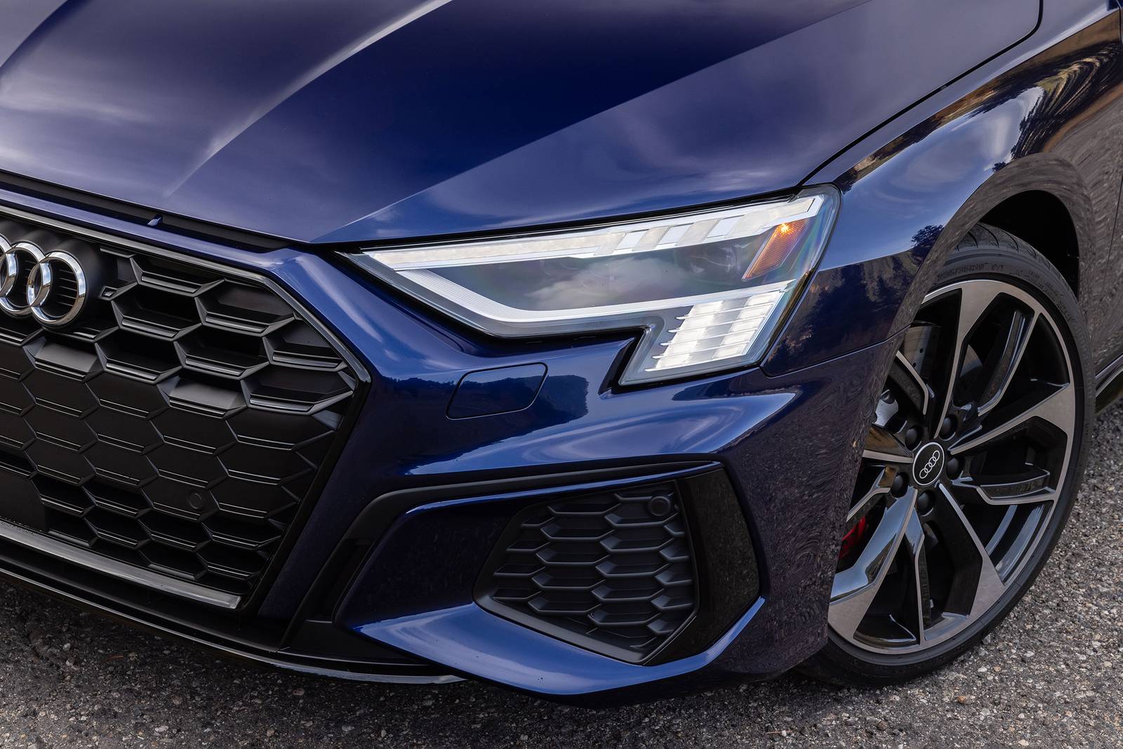 2022 Audi S3 Sedan front safety EDETAIL
