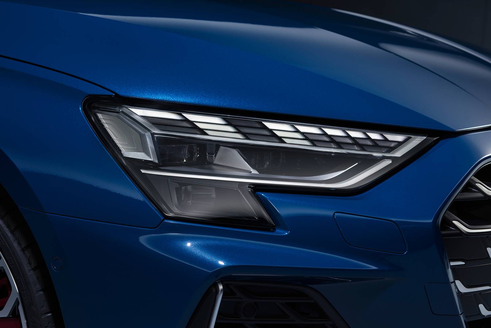 2025 Audi S3 Sedan front safety EDETAIL