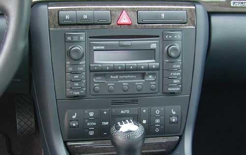 2000 Audi S4 interior CC