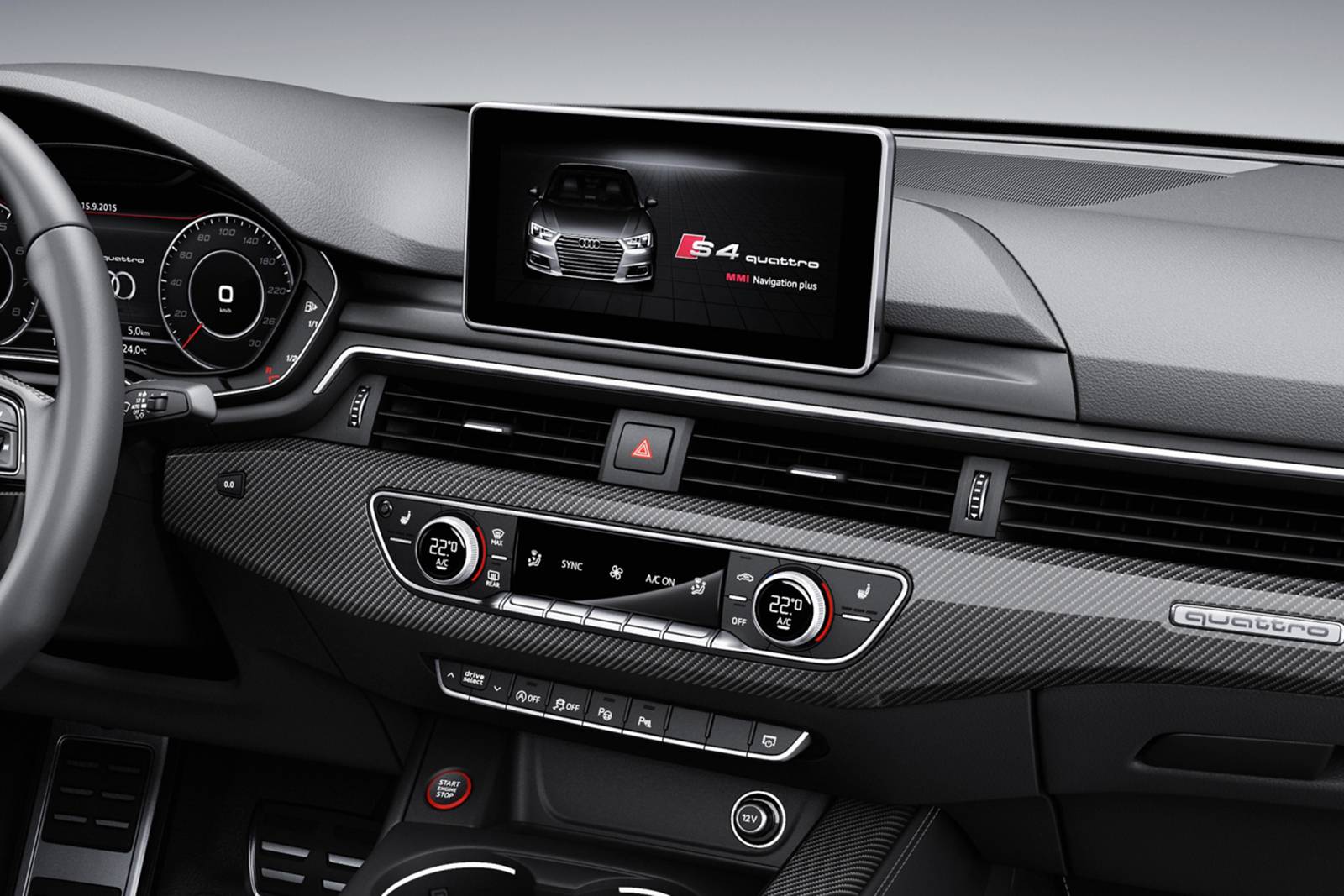 2018 Audi S4 interior CC