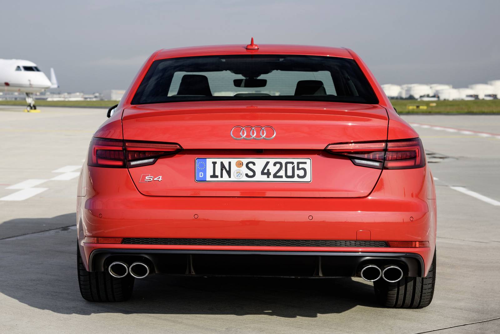 Audi S4 Prestige quattro Sedan Exterior. European Model Shown.