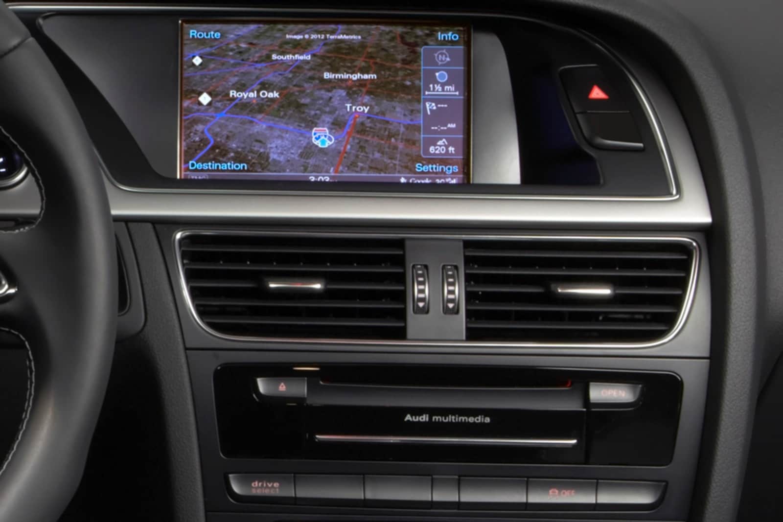 2015 Audi S5 interior NAVSYS