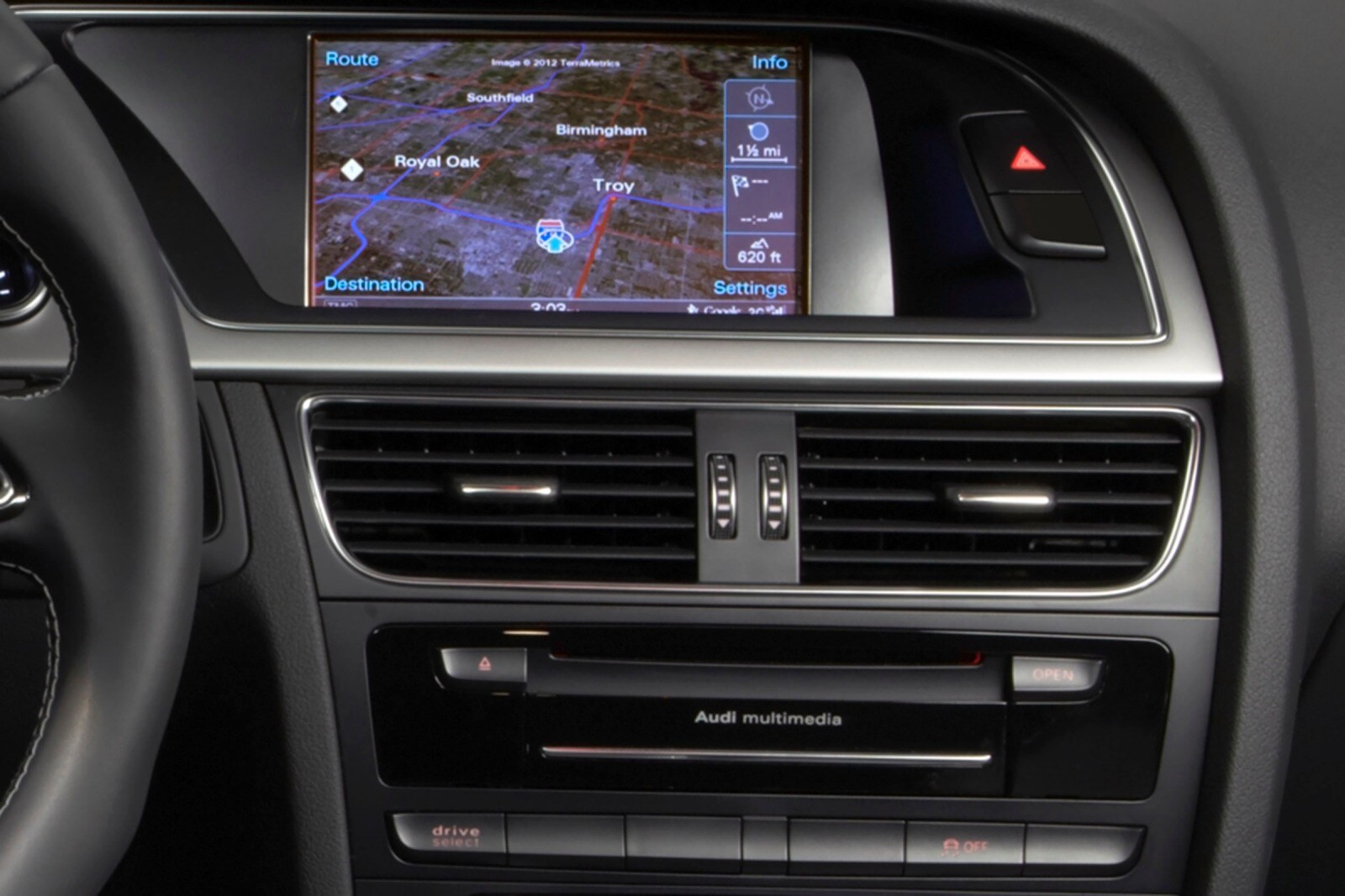 2016 Audi S5 interior NAVSYS