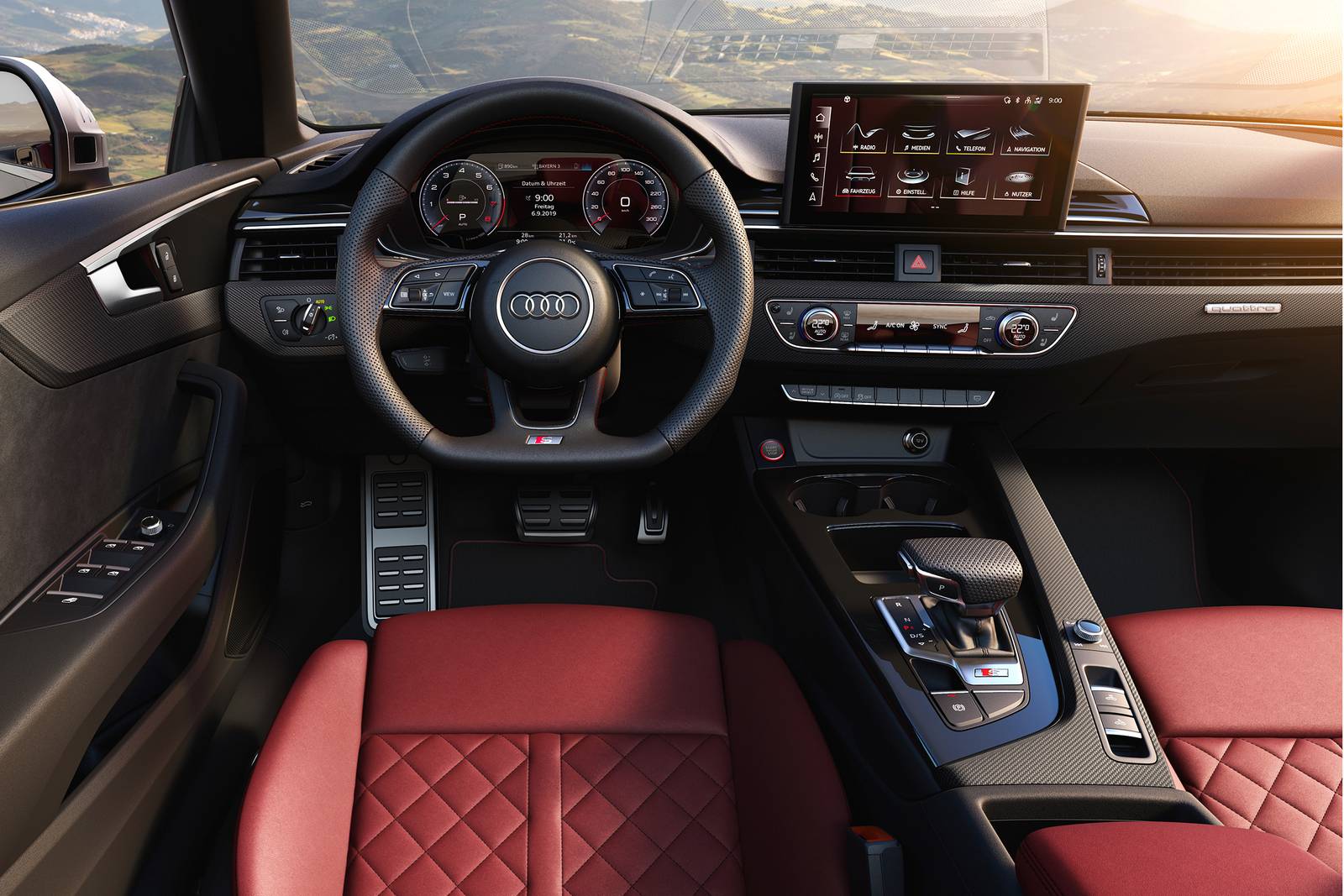 2022 Audi S5 interior SWD