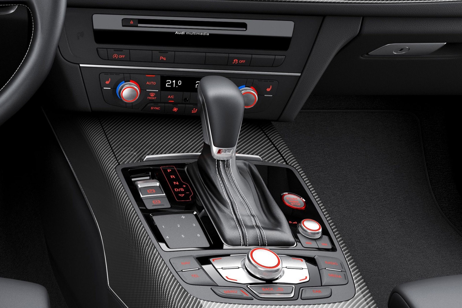 2017 Audi S6 interior SHF