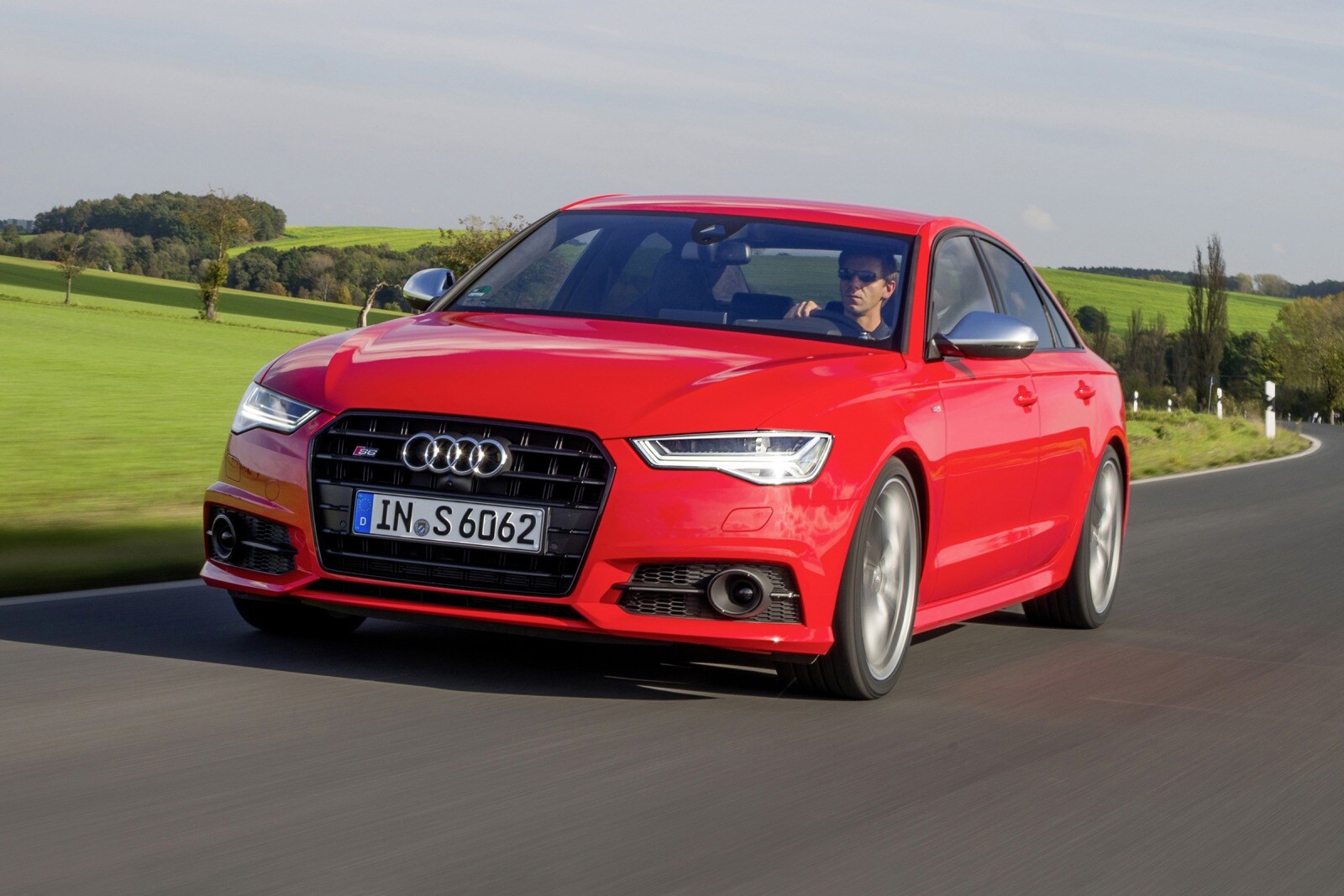 2018 Audi S6 Prestige quattro Sedan Exterior. Options Shown.