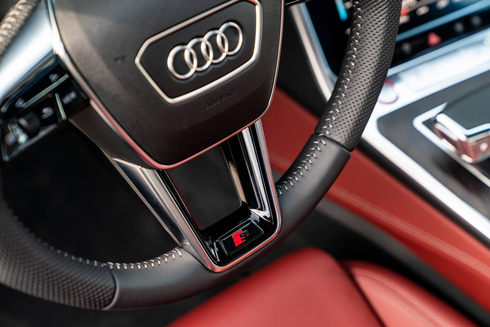 2021 Audi S6 interior DETAIL