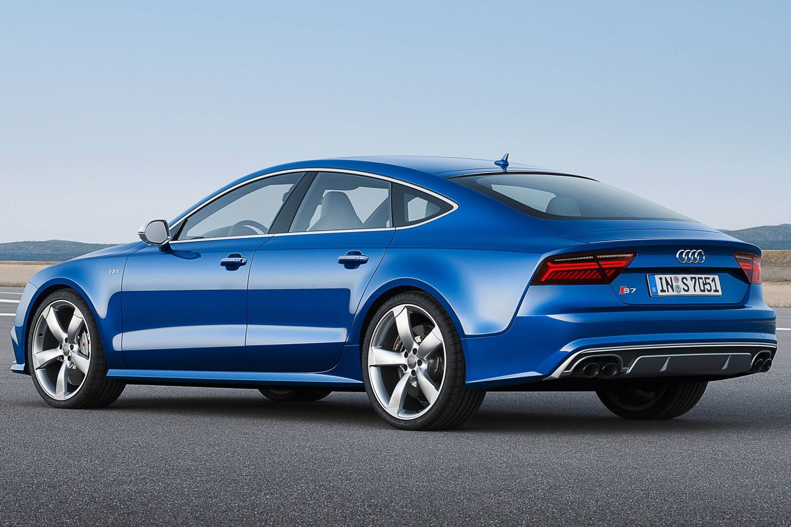 2017 Audi S7 Prestige quattro Sedan Exterior. Options Shown.