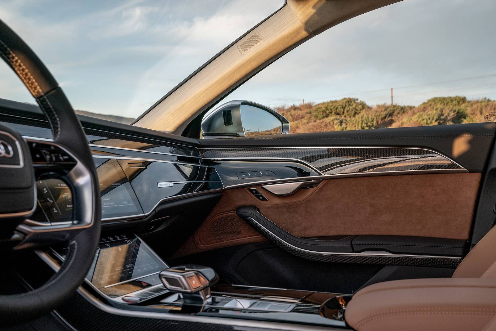 2021 Audi S8 interior DETAIL