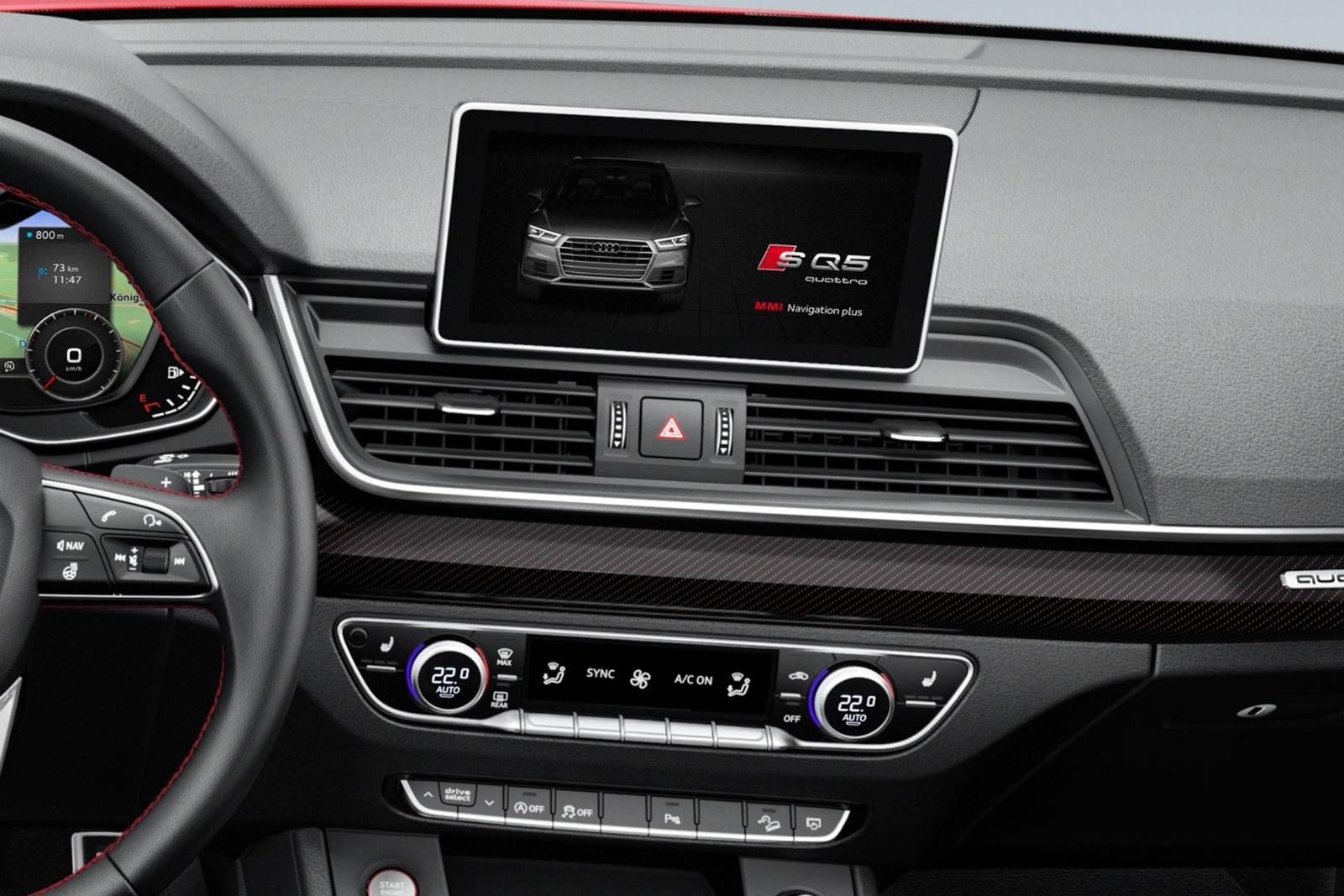 2019 Audi SQ5 interior CC