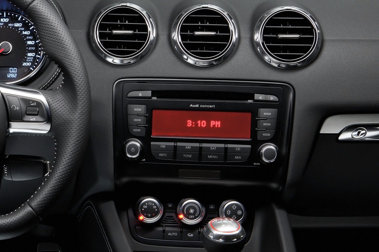 2012 Audi TT RS interior CC
