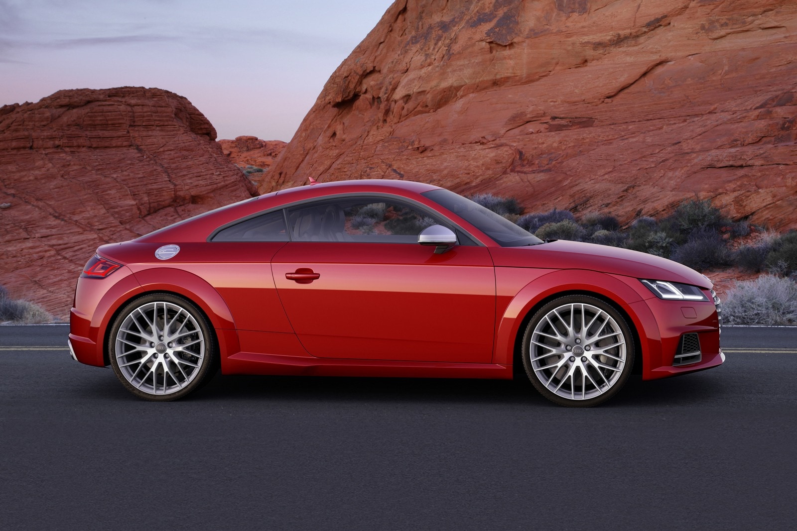 2018 Audi TTS quattro Coupe Profile