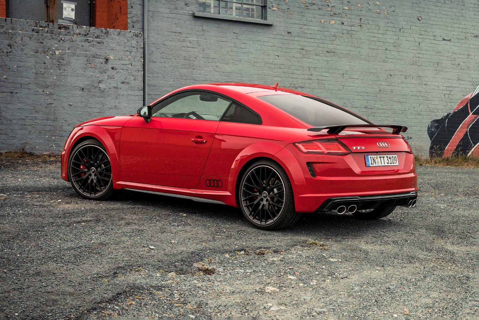 Audi TTS Coupe Exterior. Competition Package Shown.